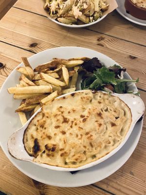 Macaroni cheese at Mono in Glasgow