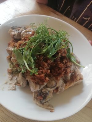 Mushrooms at Mono in Glasgow