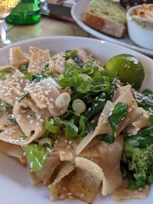 Roast broccoli at Mono in Glasgow