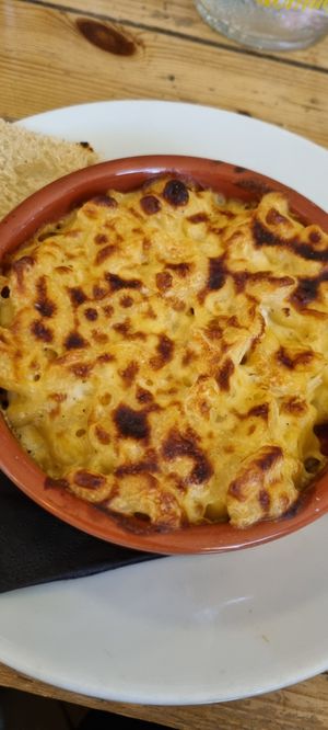 Side of mac and cheese at Mono in Glasgow