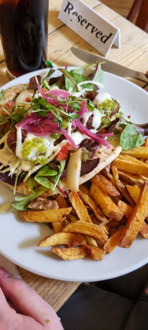 Kebab at Mono in Glasgow