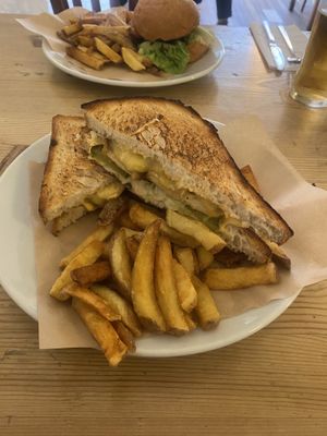 Tofu Reuben  at Mono in Glasgow