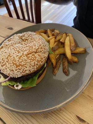 Chargrilled Quarter Pounder  at Mono in Glasgow