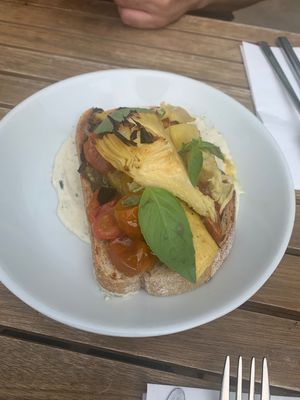 Artichoke Bruschetta   at Mono in Glasgow