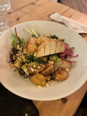 Gado gado salad  at Mono in Glasgow