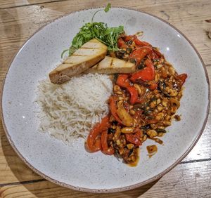 Gado gado stir fry (8/10) at Mono in Glasgow