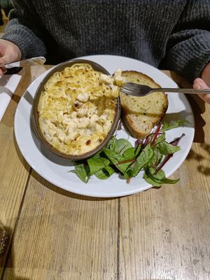 Mac'n'cheese at Mono in Glasgow