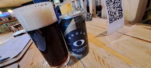 Alcohol free stout at Mono in Glasgow