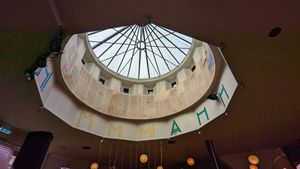 Nice feature inside at Mono in Glasgow