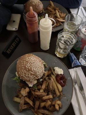 Burger & Chips   at Mono in Glasgow