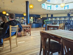 Inside at Mono in Glasgow