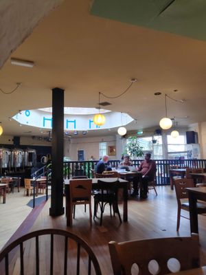 From inside at Mono in Glasgow