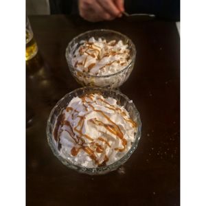 Sticky Toffee Pavlova. at Mono in Glasgow