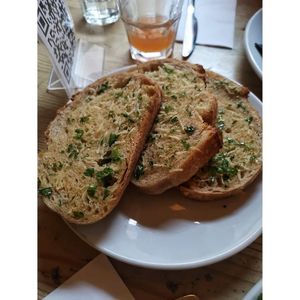 Garlic Bread. at Mono in Glasgow