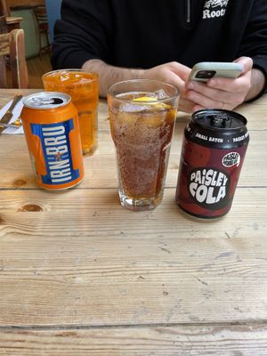 Irn Bru & Paisley Cola  at Mono in Glasgow