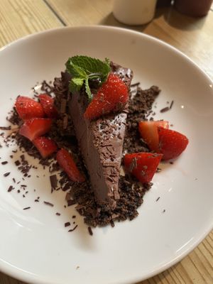 Miso and sesame cheesecake - ⭐️⭐️⭐️⭐️⭐️  at Mono in Glasgow