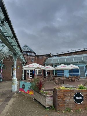 Beer garden weather in Glasgow 🫶  at Mono in Glasgow