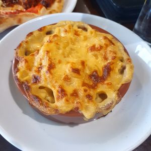 Mac & cheese. at Mono in Glasgow