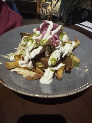 Loaded fires   at Mono in Glasgow