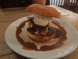Donut s'more...INCREDIBLE at Mono in Glasgow