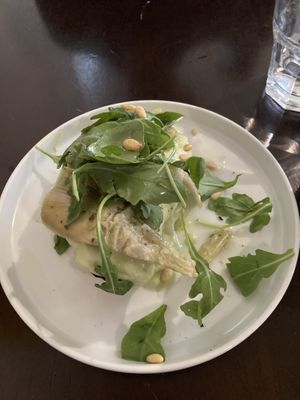 Artichoke bruschetta   at Mono in Glasgow