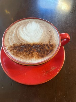 Hot chocolate  at Mono in Glasgow