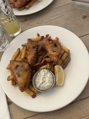 To-fish supper  at Mono in Glasgow