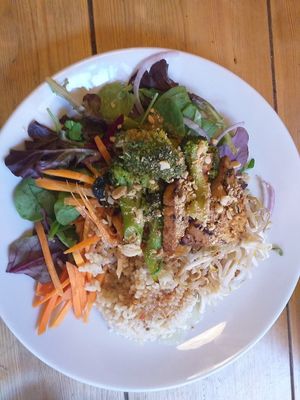 Salad at Mono in Glasgow