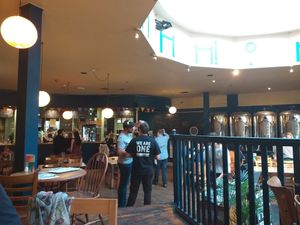 Lovely cosy interior at Mono in Glasgow