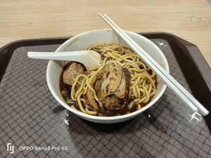 Lor Mee at Origanics Vegetarian - Woodleigh - 启点 in Central Singapore