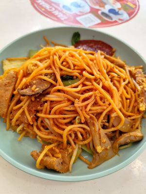 Mee goreng $5.50 at Origanics Vegetarian - Woodleigh - 启点 in Central Singapore