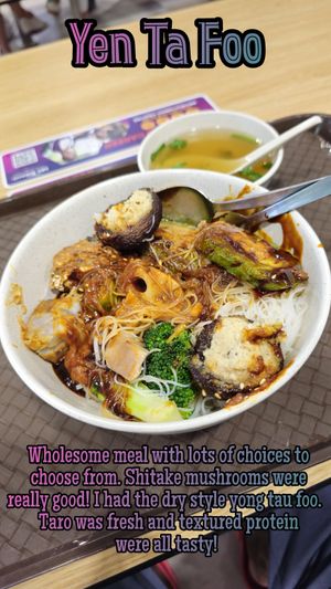 Yong tau foo at Origanics Vegetarian - Woodleigh - 启点 in Central Singapore