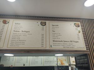 Karte 2 at Falafilo by Humbaba in Berlin