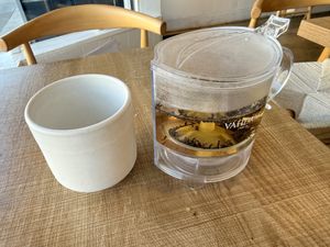black fruit tea, also available as herbal  at Khaosoi Thai Cuisine  in San Francisco