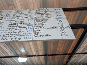 Plant-based milk options at Spinners Web Kenya in Nairobi