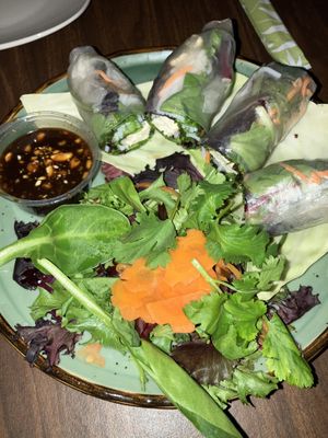 Fresh rolls   at Saigon City Restaurant in Old Saybrook