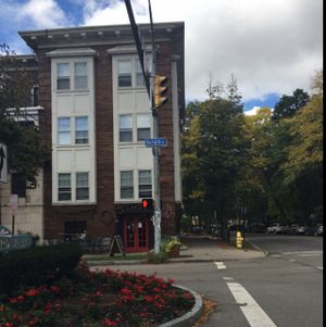 because it is hard to find from the street at The Red Fern in Rochester