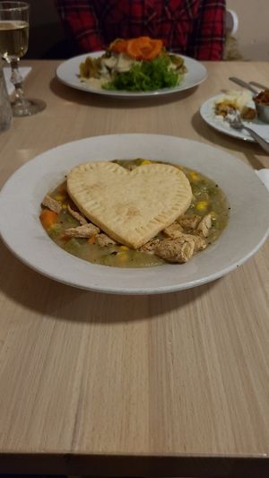 Chik'n Pot Pie (Valentine's Dinner Special) at The Red Fern in Rochester