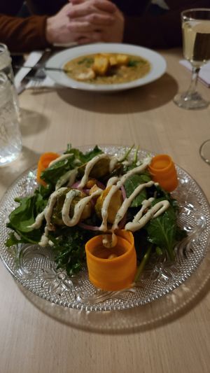 Winter Greens Salad (Valentine's Dinner Special) at The Red Fern in Rochester