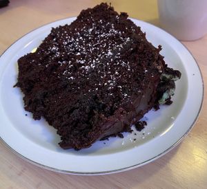 Chocolate mint cake   at The Red Fern in Rochester