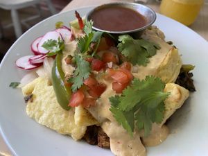 Special: Huevos Rancheros  at The Red Fern in Rochester