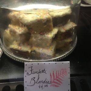 (Pride) Funfetti Blondies  at The Red Fern in Rochester