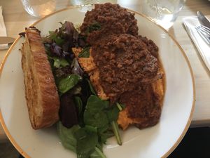 compost plate at The Red Fern in Rochester