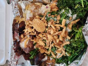 Steak and potatoes at The Red Fern in Rochester