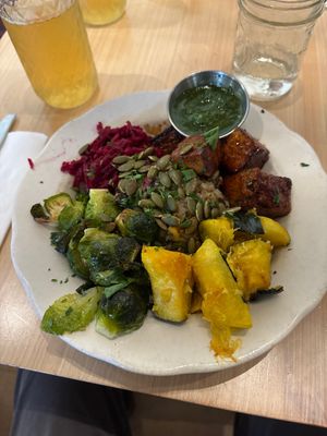 Buddha bowl special, mmmmmm  at The Red Fern in Rochester