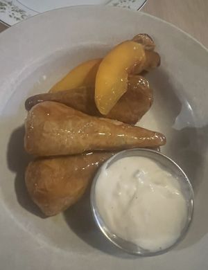 Wing Wednesday! (Something with peach it was so good)!   at The Red Fern in Rochester