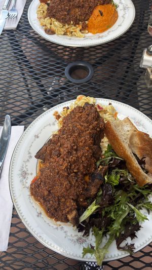 Compost plate  at The Red Fern in Rochester