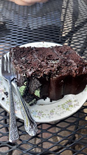 Mint chocolate cake  at The Red Fern in Rochester