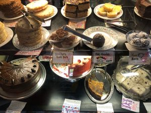Bakery spread at The Red Fern in Rochester