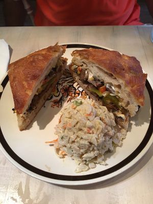 Steak bomber sandwich  at The Red Fern in Rochester